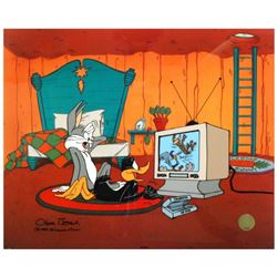  Just Fur Laughs  by Chuck Jones (1912-2002). Limited Edition Animation Cel with Hand Painted Color 