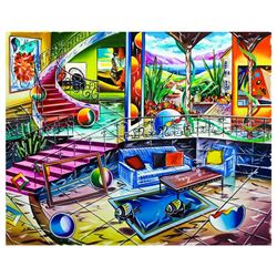 Alexander Astahov- Original Oil on Canvas "Messy Estate"