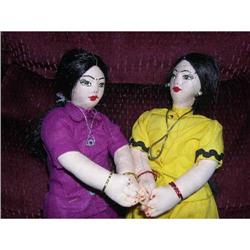 10  International India Pair Dolls #1502186