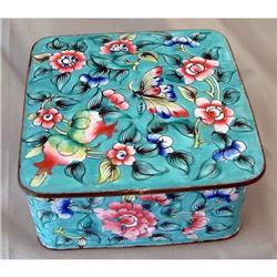 CANTON ENAMEL BOX #1502207