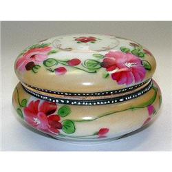 Floral Moriage Powder or Trinket Jar #1502558