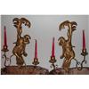 Image 1 : ITALIAN WHIMSICAL MONKEY CANDELABRA SCONCES #1502659