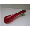Image 1 : Bakelite Bright Red Shoe Horn #1502684