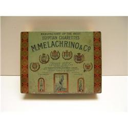 M.Melachrino & Co. Egyptian Cigarettes Tin #1502696