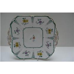  Shelley China Flower Cake Plate #1502710