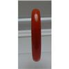 Image 1 : Bakelite Vintage Chunky Orange Bangle #1502711