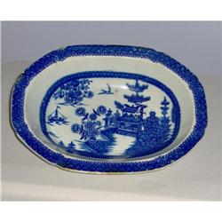 Rare Staffordshire Blue and White Ironstone #1502720