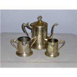 National Silver Company Silverplate Tea Service#1502722