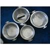 Image 1 : Guardian Service 4 Pc. Aluminum Pot Set #1503003