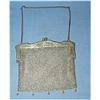 Image 1 : German Silver Mesh Purse with Initials #1503018