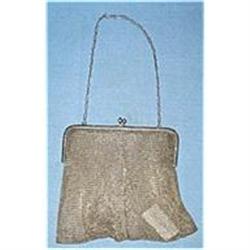 German Alpaka Soldered Mesh Purse #1503019