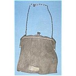 Sterling Birds and Flowers Mesh Purse #1503020