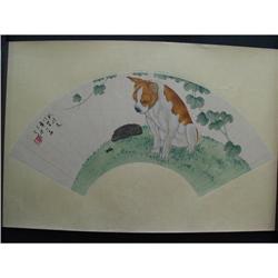 fine Chinese Fan Painting #1503047