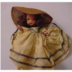 Doll Southern Belle bisque Molded Sock Pudgy #1503054