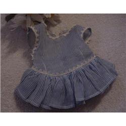 Doll Terri Lee Blue Striped Dress tagged 1950s #1503102