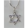 Image 1 : 925 Silver Star of David on Sterling Chain #1503130