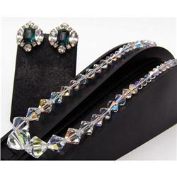 Swarovski Crystal Necklace & Rhinestone #1503137