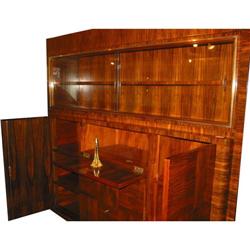 French Art Deco Parquetry Design Vitrine #1514629