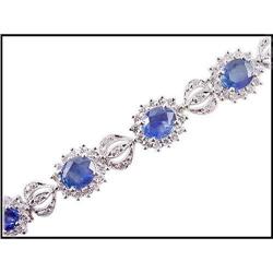 FORMALSAPPHIRE DIAMOND BRACELET WAS $5500.00 #1514662