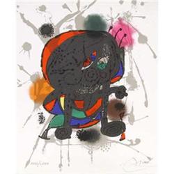 Joan Miro, Signed Lithograph #1514827