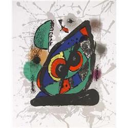 Joan Miro, Signed Lithograph #1514828