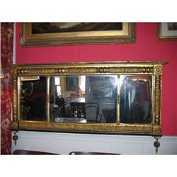 1830 goldleaf overmantel mirror #1514831