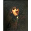 Image 1 : Amazing REMBRANDT School Oil Painting #1514895