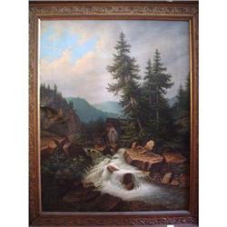 AMAZING and Rare EUROPEAN Oil Painting #1514903