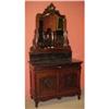 Image 1 : Antique Mahogany Buffet Server Cabinet #1514994