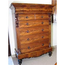 Scottish Mahogany Chest #1515044