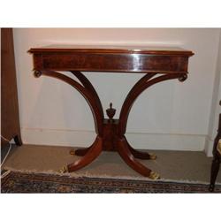 Federal mahogany console table #1515052