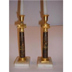 Pair of Neo-classical candlesticks 1790-1810 #1515054