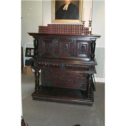 17th century oak court cupboard #1515072