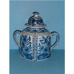 Dutch delftware posset pot #1515083