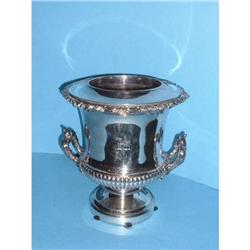 Sheffield silver plate wine cooler by Matthew #1515107