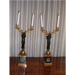 Pair of Empire candelabra #1515108