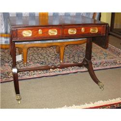 Regency  sofa table of mahogany circa 1810 #1515110