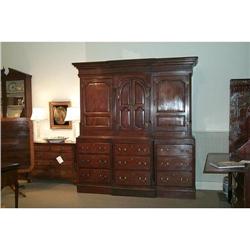 George III provincial breakfront cabinet #1515111