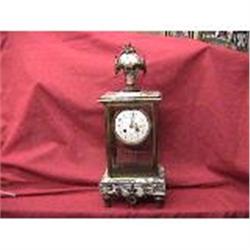 FRENCH MARBLE CLOCK WITH MERCURY PENDULUM #1515123