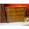 Biedermeier  solid ash "City Chest"w/intarsia #1515155