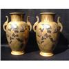 Image 1 : Antique pair of Japanese bronze vases with #1515181