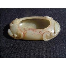 Eastern Han period celadon jade carving in #1515228
