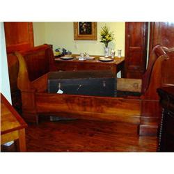 Louis Philippe period sleigh bed, circa 1830  #1515256
