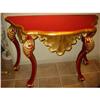 Image 1 : Gold leaf Venetian Console!  #1515282