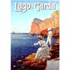 Original Lago Di Garda Fishing poster, 1900, #1515364