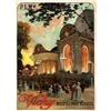 Original Vichy Poster by Tauzin. Rare, 1898 #1515371