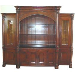 LG BIEDERMEIER PLASMA TV WALL BOOKCASE OFFICE #1515389