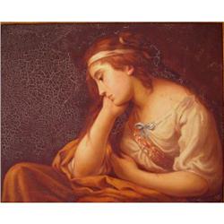 ROMANTIC DIDO'S PORTRAIT-ANGELICA KAUFMANN' S #1515395