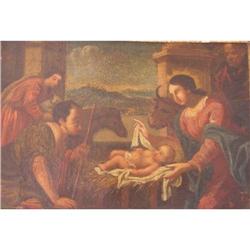 HOLY NATIVITY-UNIQUE EXAMPLE OF BELGIAN #1515397