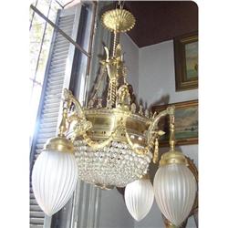 Empire style  French Chandelier 8 lights #1515425